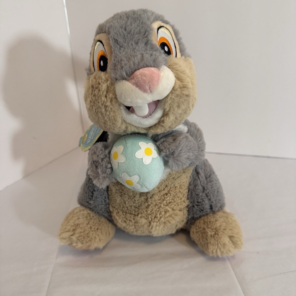 Hallmark Disney Bambi Easter Plush Thumper Rabbit "Egg-stra Special Thumper" NWT